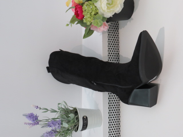 Kozaki Damskie 8565 BLACK 36-41 2