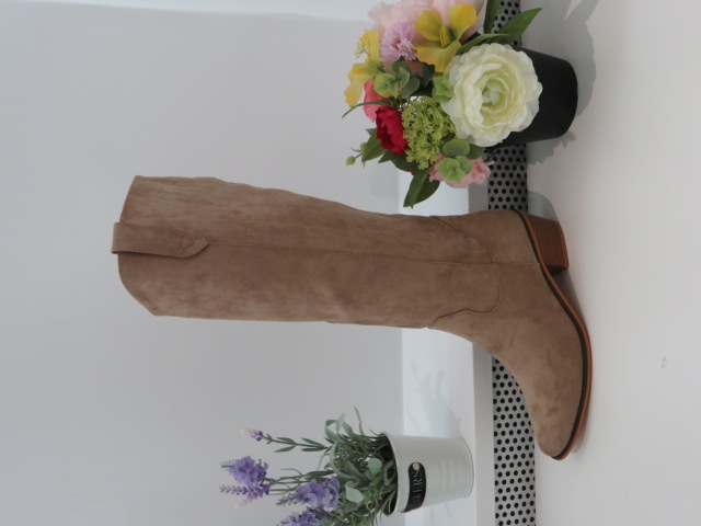 Kozaki Damskie 8618 KHAKI 36-41