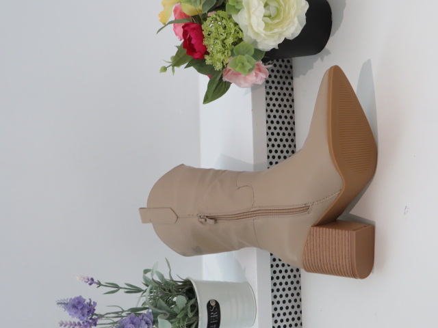 Kozaki Damskie 9601 KHAKI 36-41 2