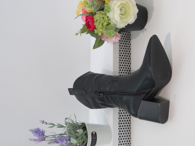 Kozaki Damskie 9601 BLACK 36-41 2