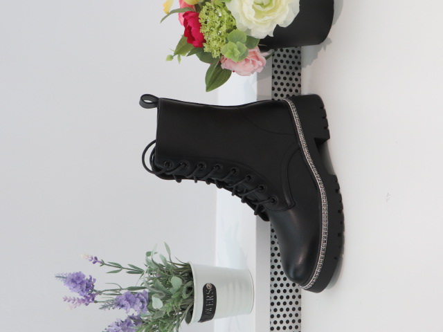 Botki Damskie 9577 BLACK 36-41