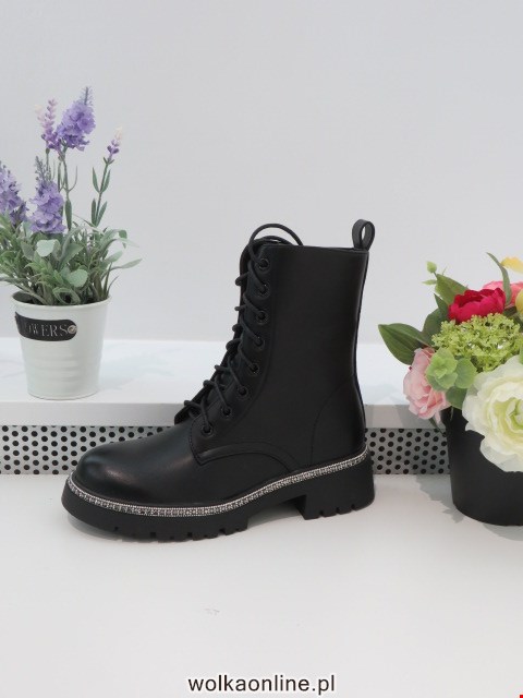 Botki Damskie 9577 BLACK 36-41