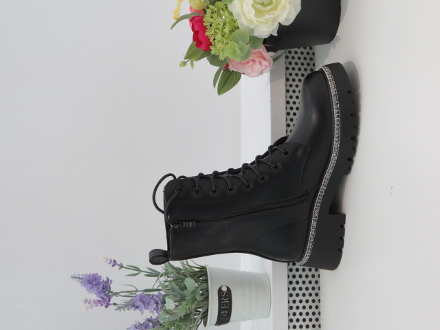 Botki Damskie 9577 BLACK 36-41 1