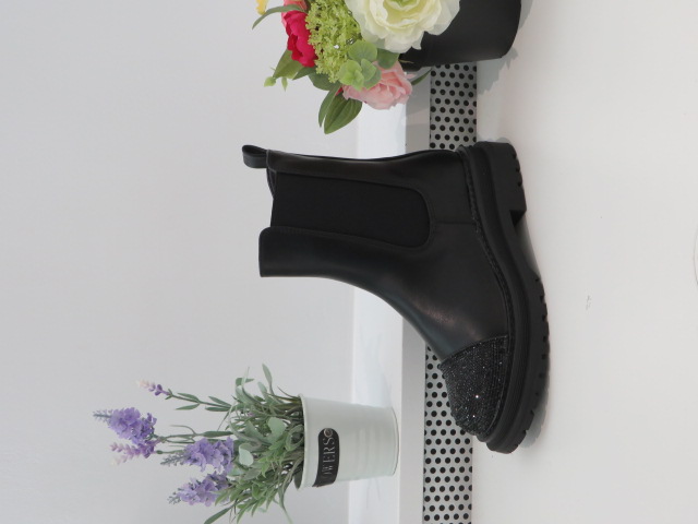 Botki Damskie 5182-6A BLACK 36-41