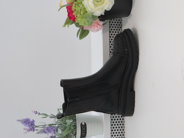 Botki Damskie 5182-6A BLACK 36-41 1
