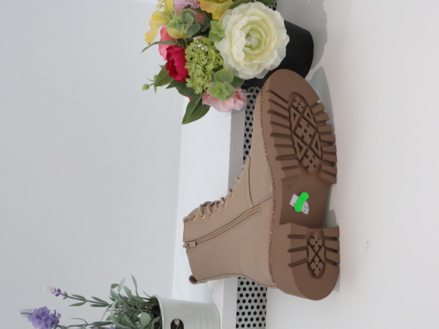 Botki Damskie 9577 KHAKI 36-41 2