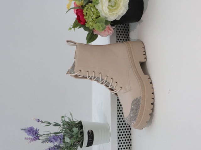 Botki Damskie 5182-2 BEIGE 36-41