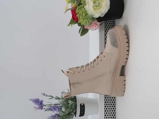 Botki Damskie 5182-2 BEIGE 36-41 1