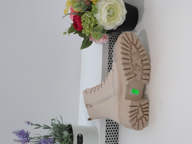 Botki Damskie 5182-2 BEIGE 36-41 2
