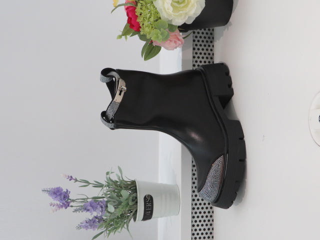 Botki Damskie 2023N31 BLACK 36-41