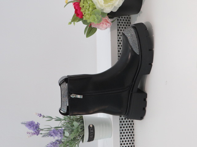 Botki Damskie 2023N31 BLACK 36-41 1