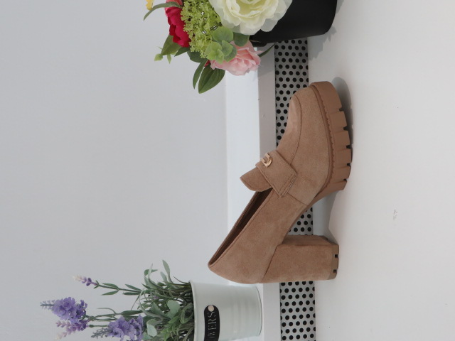 Czółenka Damskie 168-513 KHAKI 36-41 1