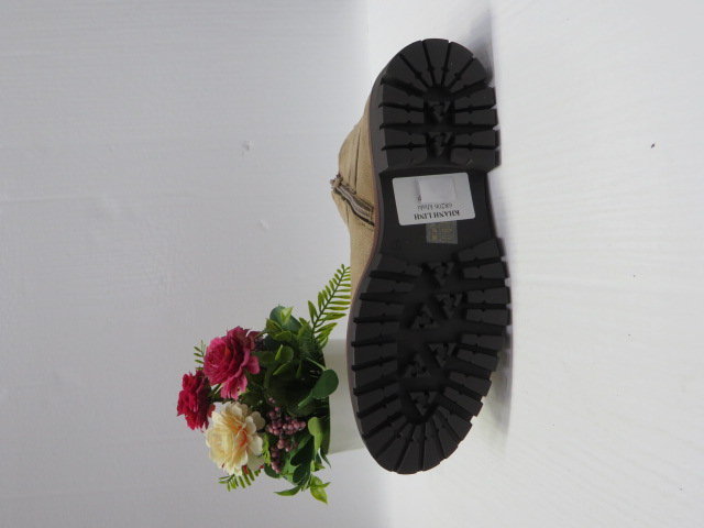 Botki Damskie 68206 KHAKI 36-41 2