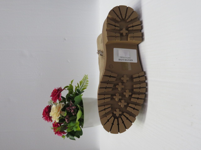 Botki Damskie 68214 KHAKI 36-41 2