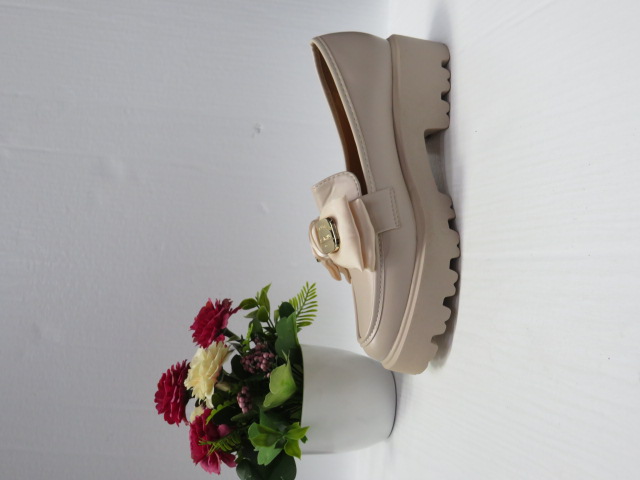Półbuty Damskie F27 BEIGE 36-41 1