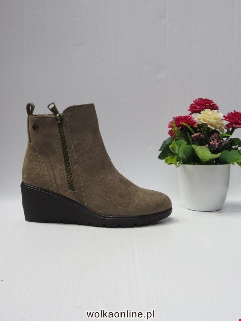 Botki Damskie 4431 KHAKI 36-41