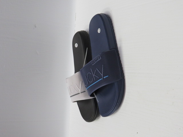 Klapki Damskie 577 BLACK/BLUE/WHITE 36-41