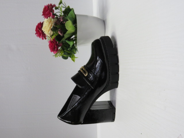 Czółenka Damskie 168-513 BLACK PU 36-41