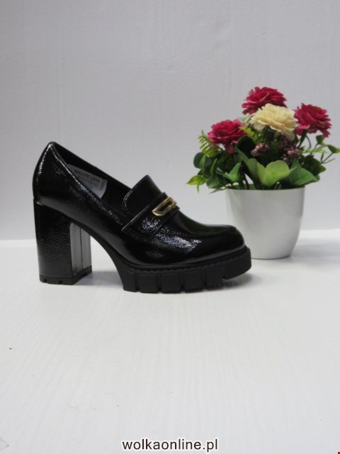 Czółenka Damskie 168-513 BLACK PU 36-41