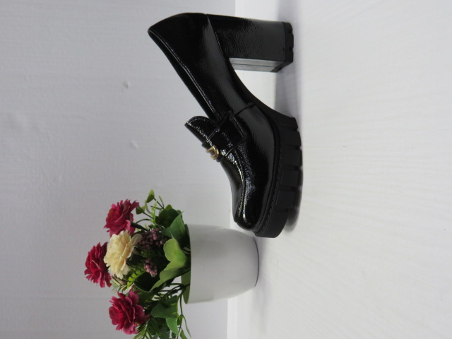 Czółenka Damskie 168-513 BLACK PU 36-41 1