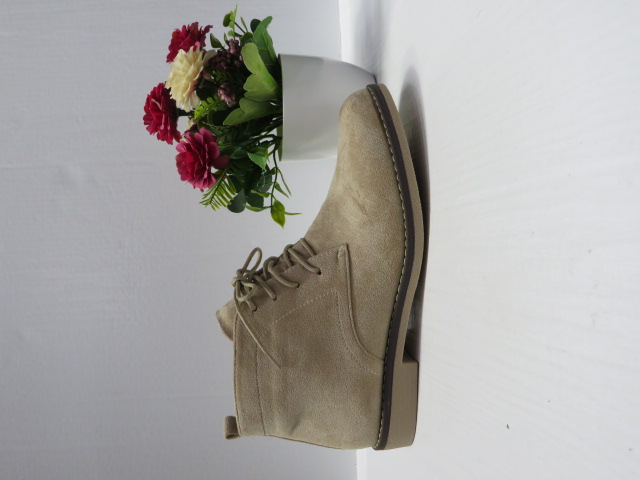 Botki Damskie B8211-5 BEIGE 36-41