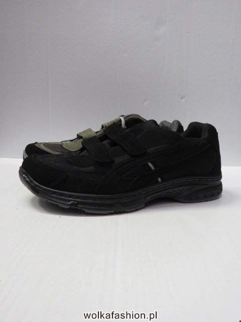 Sportowe męskie M2813-6 BLACK/GREY 41-47