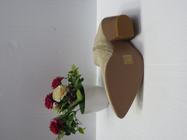  Botki Damskie FR693 BEIGE 36-41 2