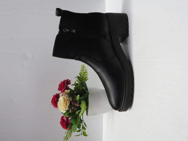  Botki Damskie T009 BLACK 36-41 1