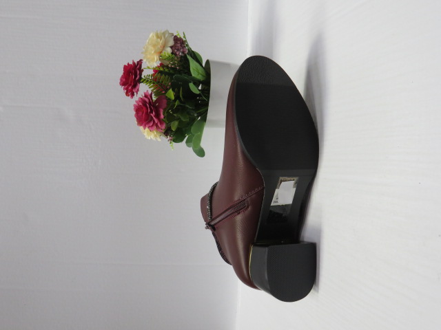 Botki Damskie AB23-1 WINE 36-41 2