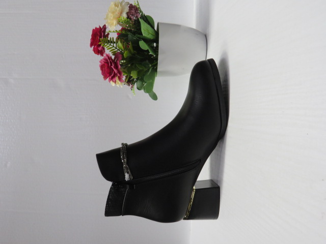 Botki Damskie AB23-1 BLACK 36-41 1