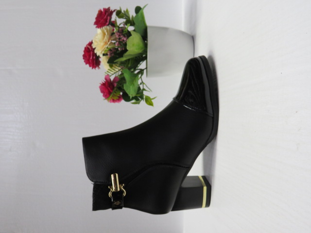 Botki Damskie 605-3 BLACK 36-41