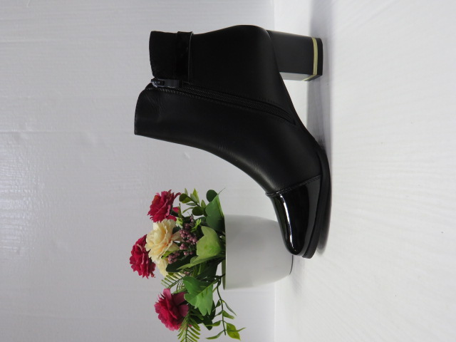 Botki Damskie 605-3 BLACK 36-41 1