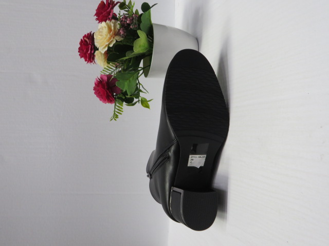 Botki Damskie 2113-1 BLACK 36-41 2
