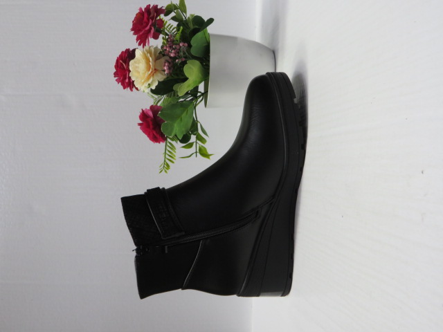Botki Damskie 602-1 BLACK 36-41 1