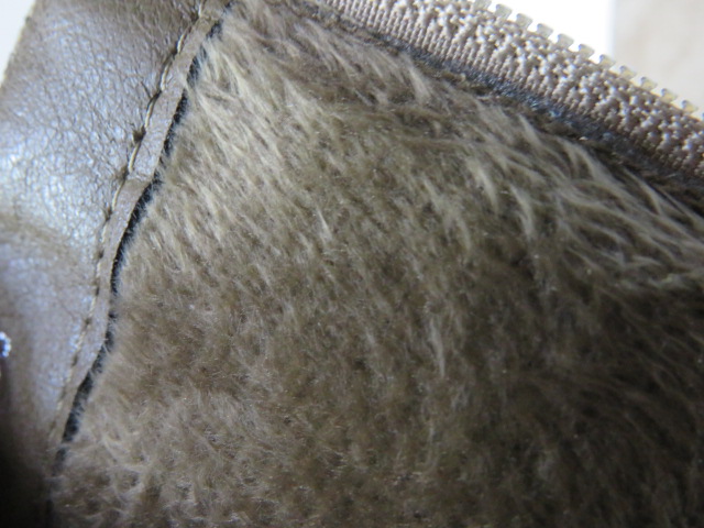 Botki Damskie 68208 KHAKI PU 36-41 3