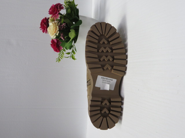 Botki Damskie 68204 KHAKI 36-41 2