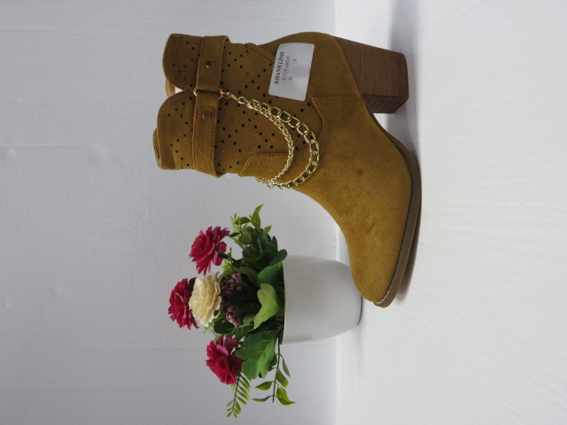 Botki Damskie V-708 CAMEL 36-41