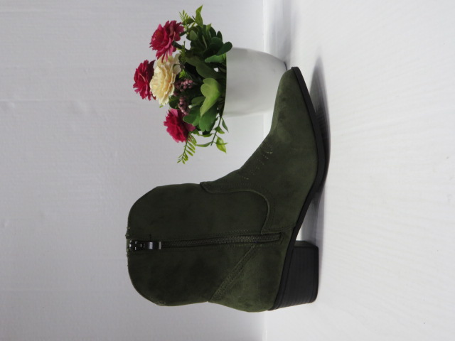 Botki Damskie 9988-1 GREEN 36-41 1