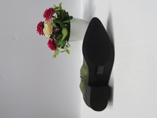 Botki Damskie 9988-1 GREEN 36-41 2