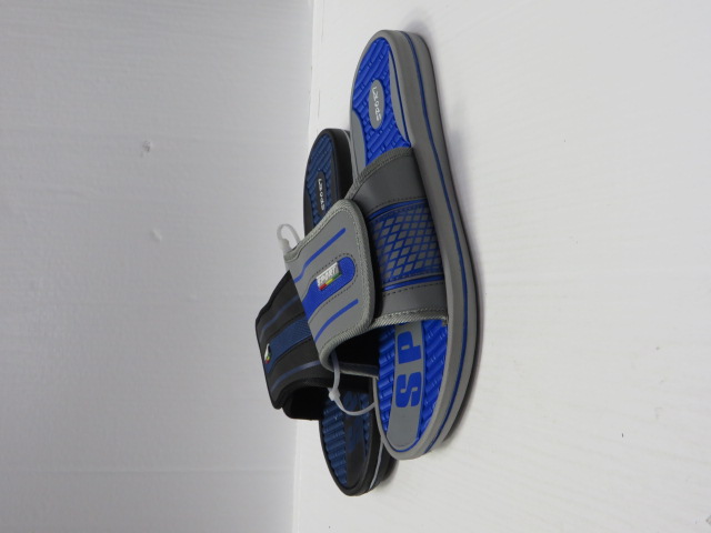 Klapki Męskie 9255-39 BLACK/NAVY/GREY 41-46