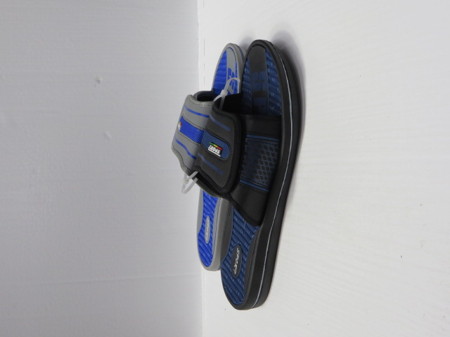 Klapki Męskie 9255-39 BLACK/NAVY/GREY 41-46 1