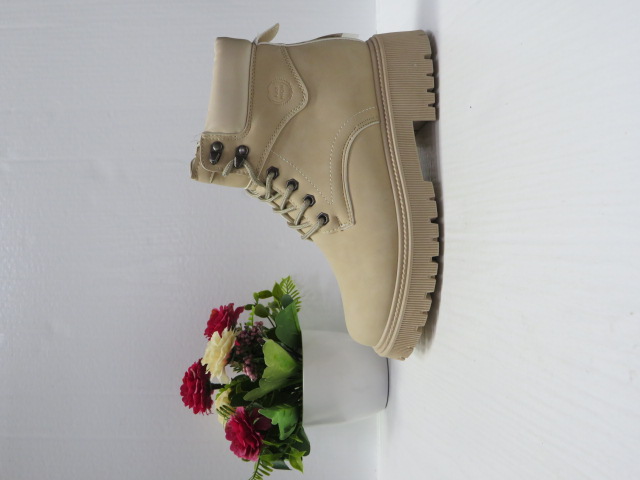 Botki Damskie V107 BEIGE 36-41