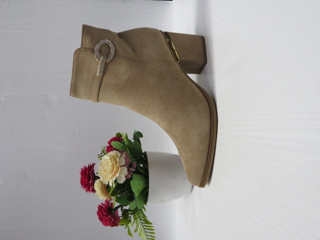 Botki Damskie BM89 KHAKI 36-41