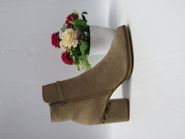 Botki Damskie BM89 KHAKI 36-41 1