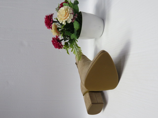 Botki Damskie BM89 KHAKI 36-41 2