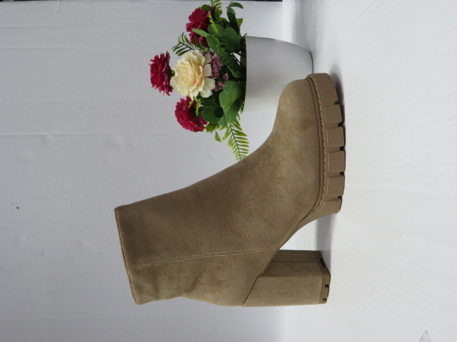 Botki Damskie BM73 KHAKI 36-41