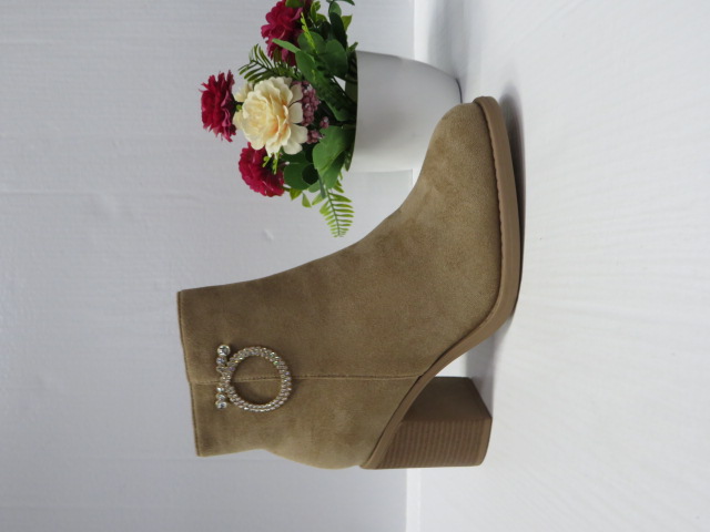 Botki Damskie BM116 KHAKI 36-41