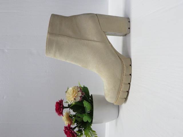 Botki Damskie BM73 BEIGE 36-41