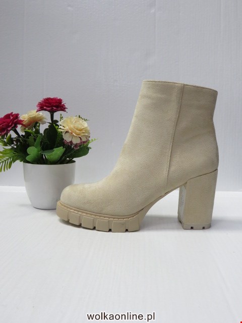 Botki Damskie BM73 BEIGE 36-41