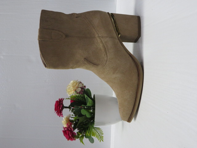 Botki Damskie BM75 KHAKI 36-41